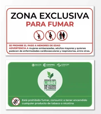 Medidas para estanco libre de humo de tabaco