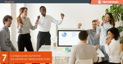 Trucos para aumentar las ventas en temporada baja