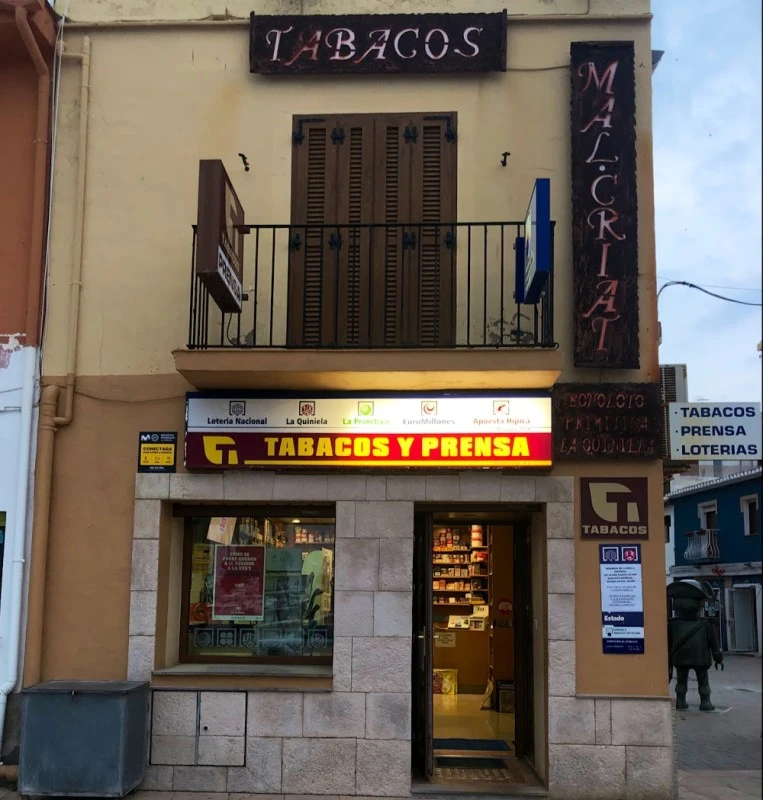 ESTANCO MALCRIAT Y RECEPTOR DE LOTERIAS Y APUESTAS DEL ESTADO