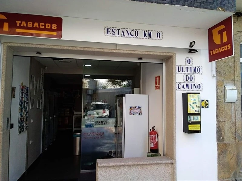 Estanco Km.0 Fisterra - O último do camiño.