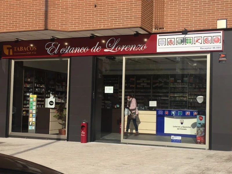 El estanco de Lorenzo. Loterias