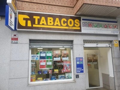 Estanco 5 Badajoz. Loterias.