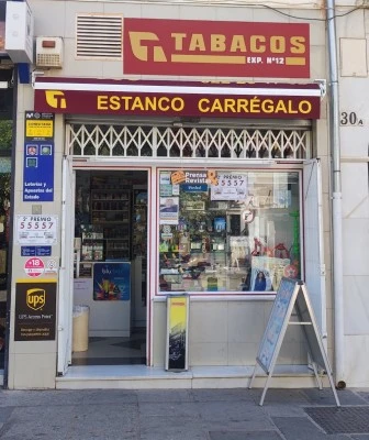 Estanco Carrégalo. Expendeduria Número 12